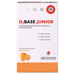 D3base junior 30 caramelle...