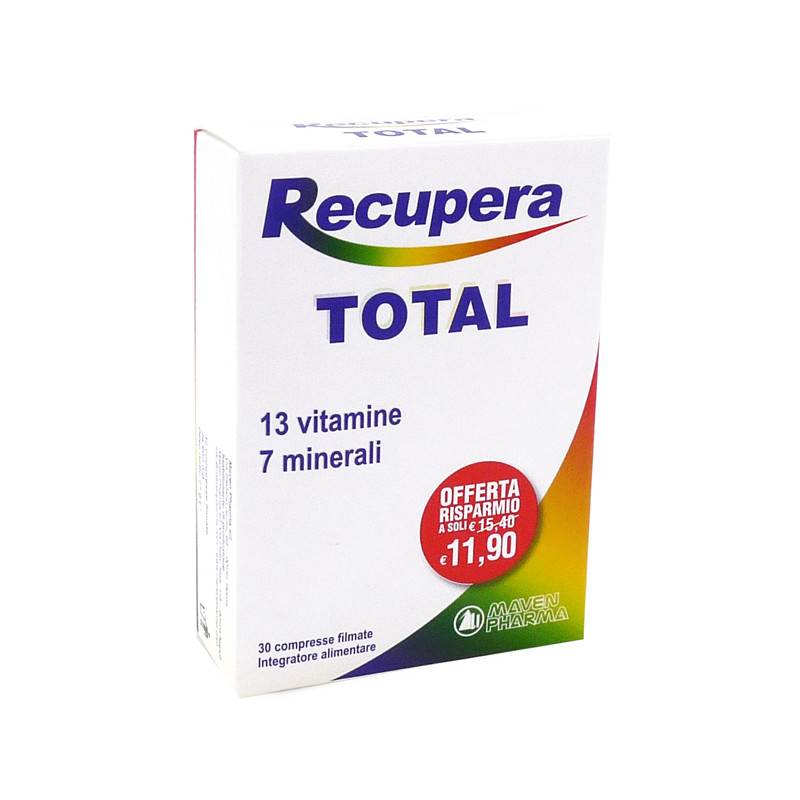 Recupera total 30 compresse