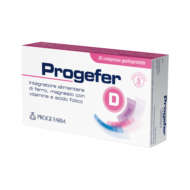 Progefer d 30 compresse gastroprotette