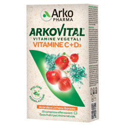 Arkovital vitamine c+d3 20...