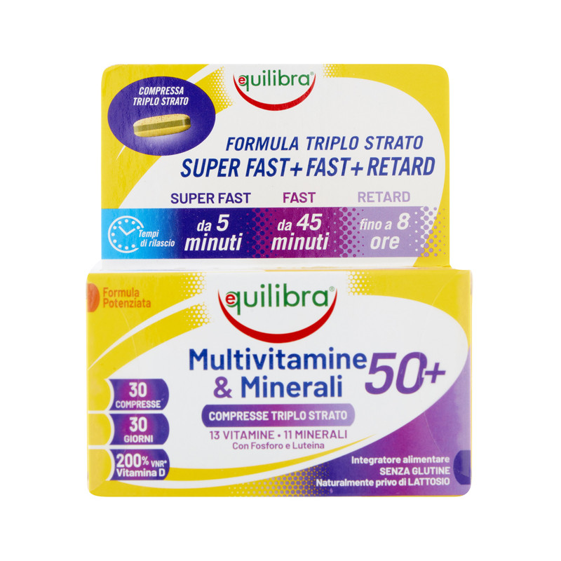 Multivitamine&minerali 50+ 30 compresse