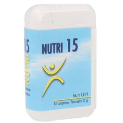 Nutri 15 integratore 60cpr
