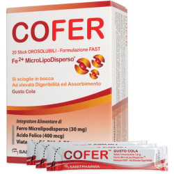 Cofer 20 stick orosolubili...